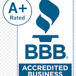 A+ Rated BBB Accredited Business logo representing Sorensen Roofing & Restoration's commitment to professional standards and trusted service in hail damage inspection and documentation.