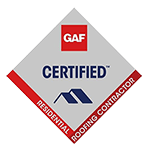 gaf certified logo