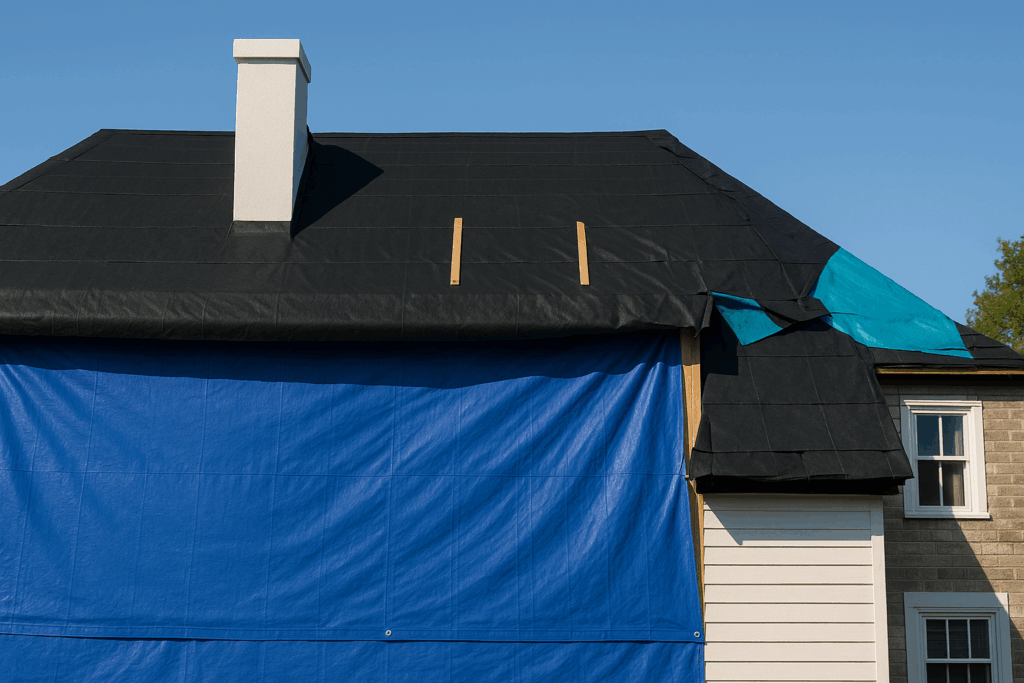 roof tarping